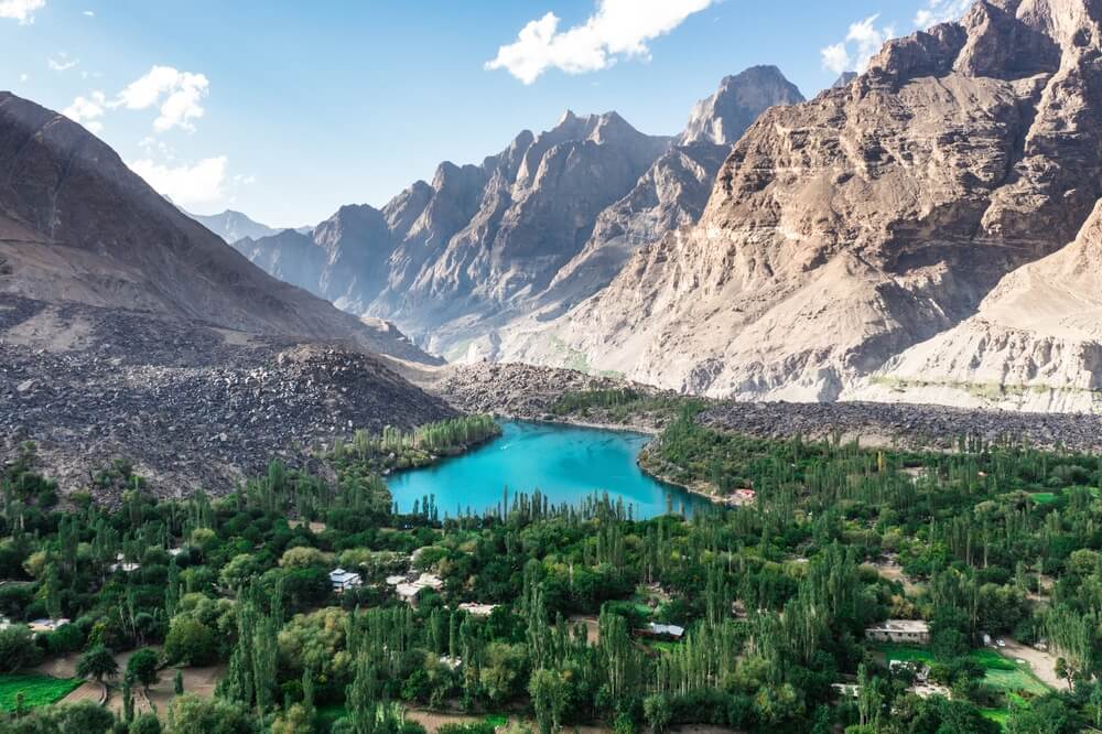 Winter tourism in Hunza and Skardu snow landscape
