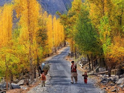 Winter tourism in Hunza and Skardu snow landscape
