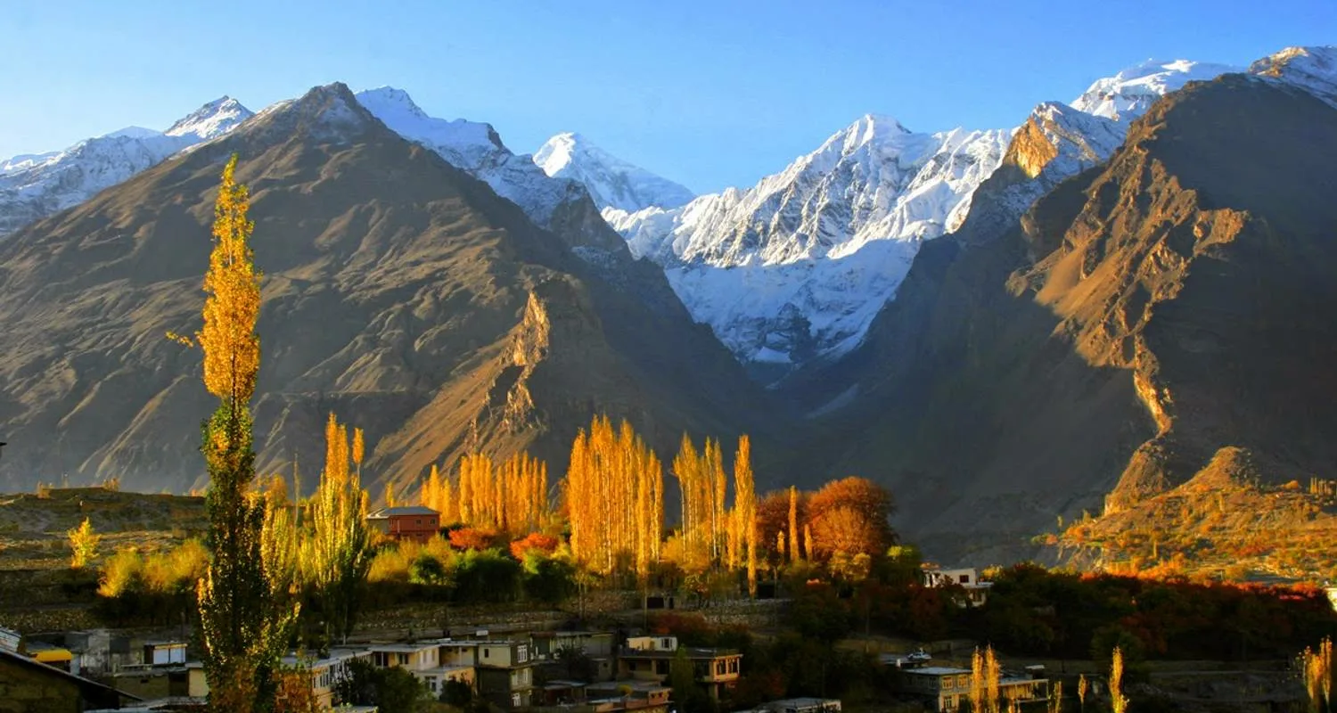 Winter tourism in Hunza and Skardu snow landscape